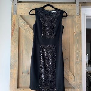 Sequin insert dress